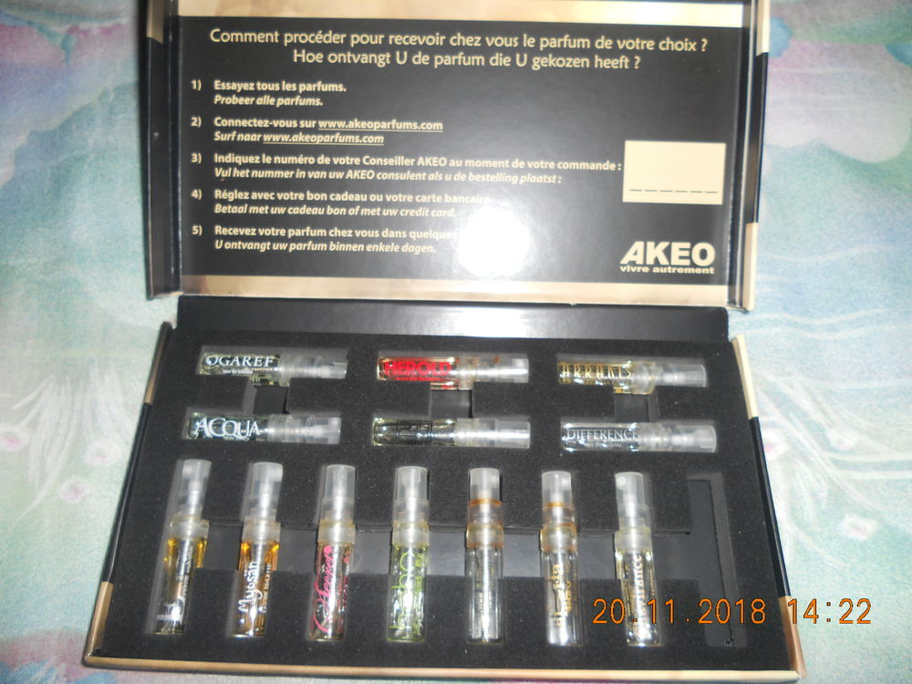 Coffret parfums AKEO : une aventure intime... 