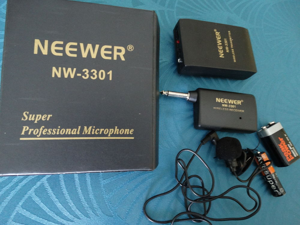 Microphone cravate Audio et hifi