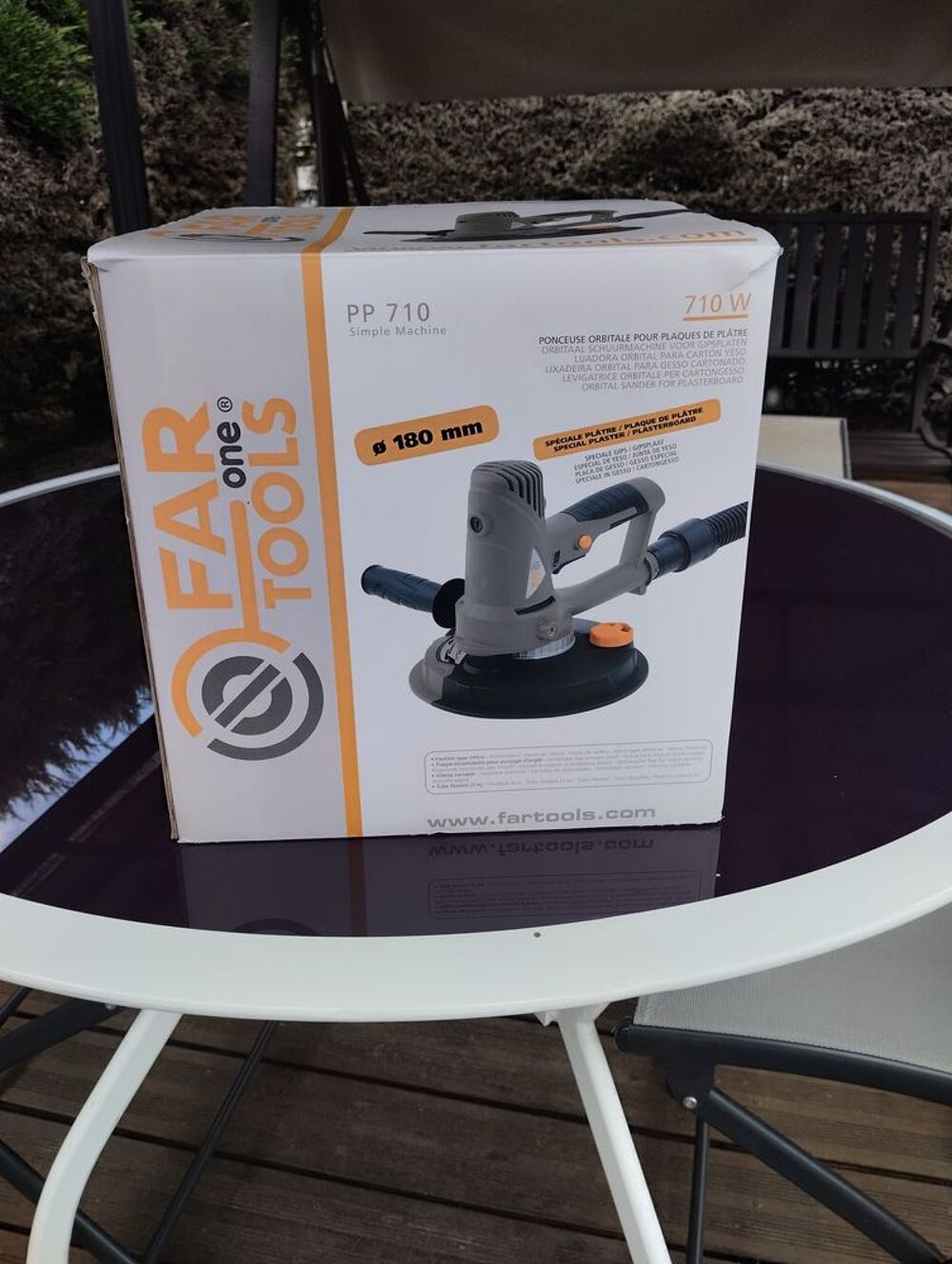 Ponceuse orbitale 180 mn Bricolage