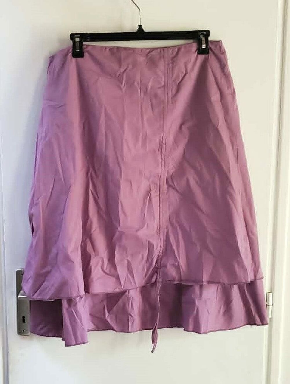 JUPE MI-LONGUE EVASEE LILAS TAILLE 52 Vêtements