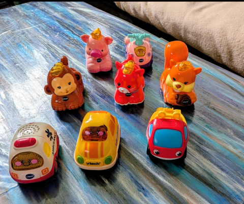 Lot de v�hicules et animaux VTech pour enfant 40 Nantes (44)