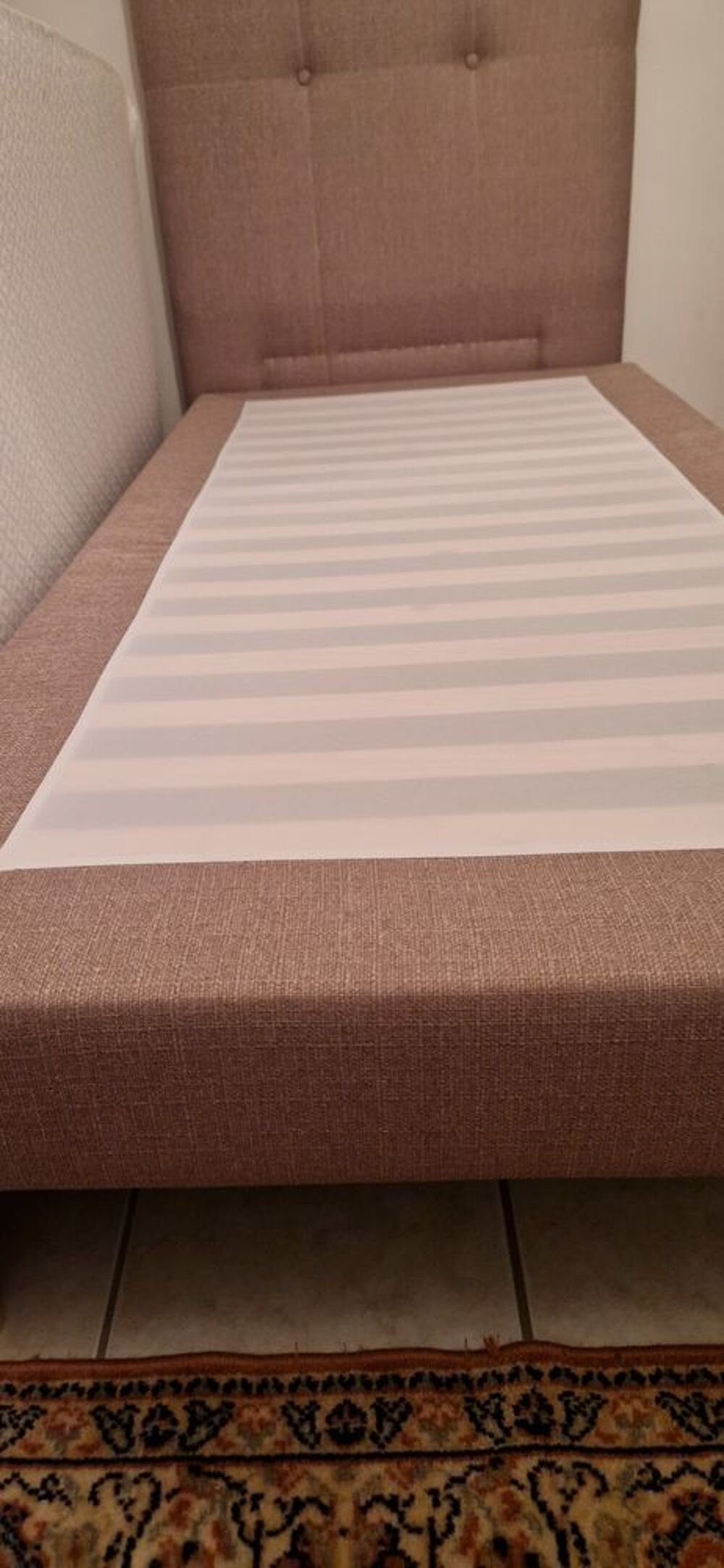 Lot 190*90 sommier, t&ecirc;te de lit et matelas Meubles