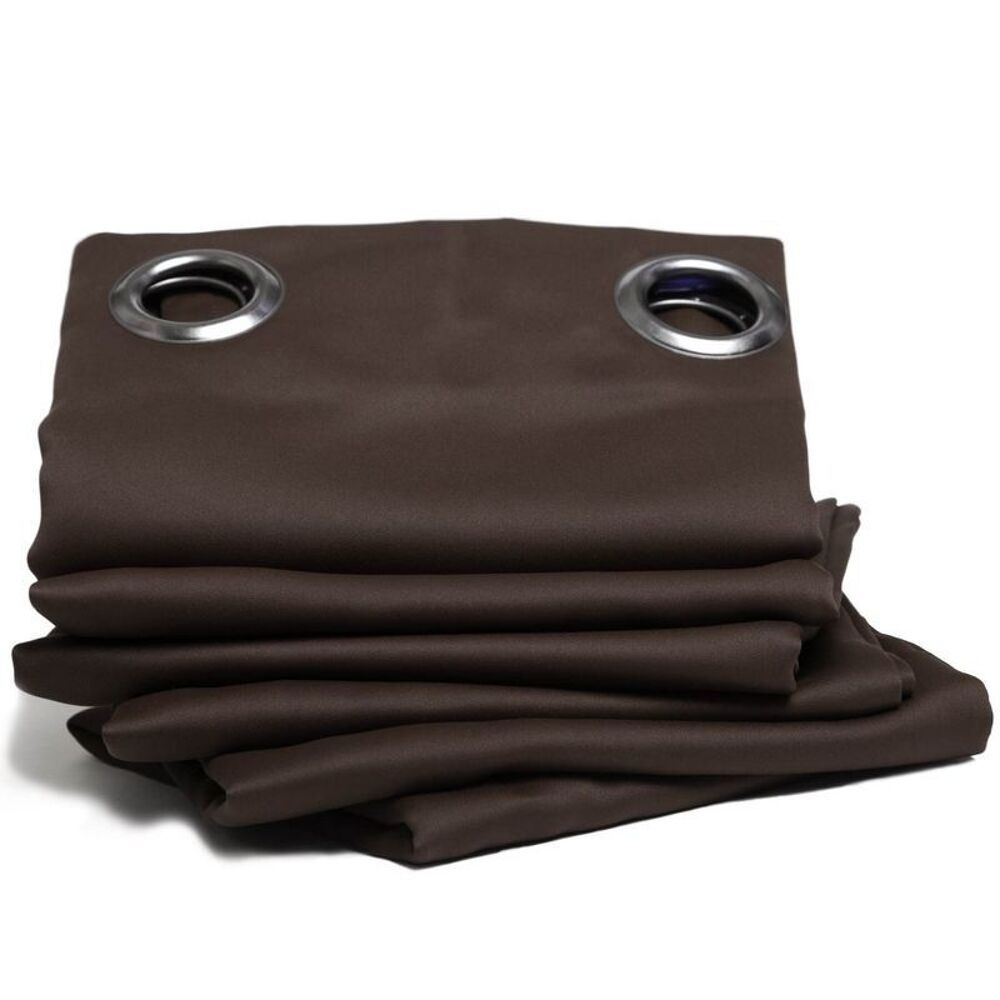 2 Rideaux marron neuf 20€ Décoration