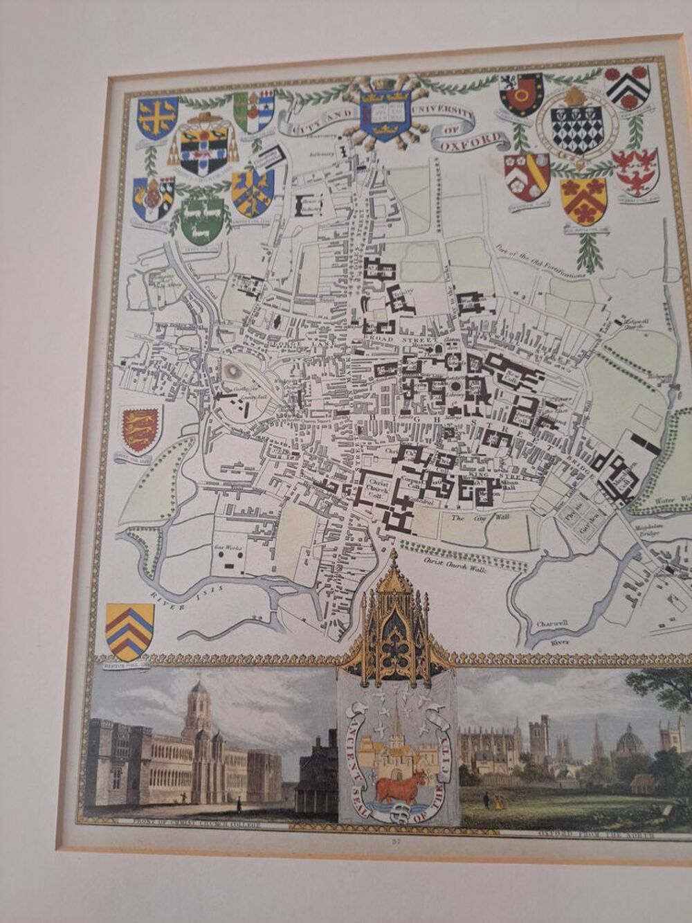 Plan d'Oxford Décoration