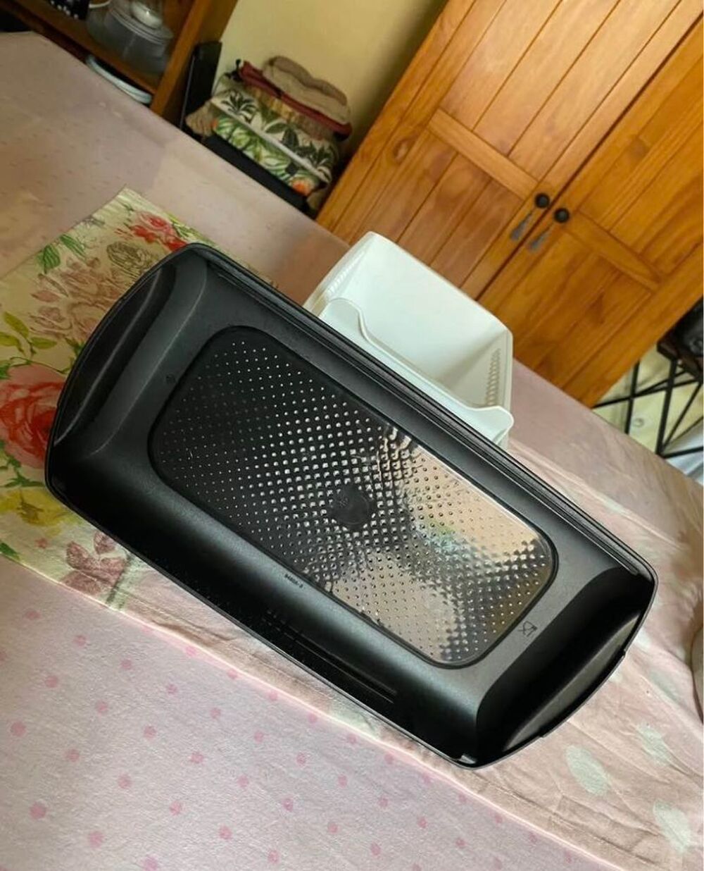 Bo&icirc;te &agrave; pain Tupperware BreadSmart (Noir et Blanc) - Anti-gaspillage Electroménager