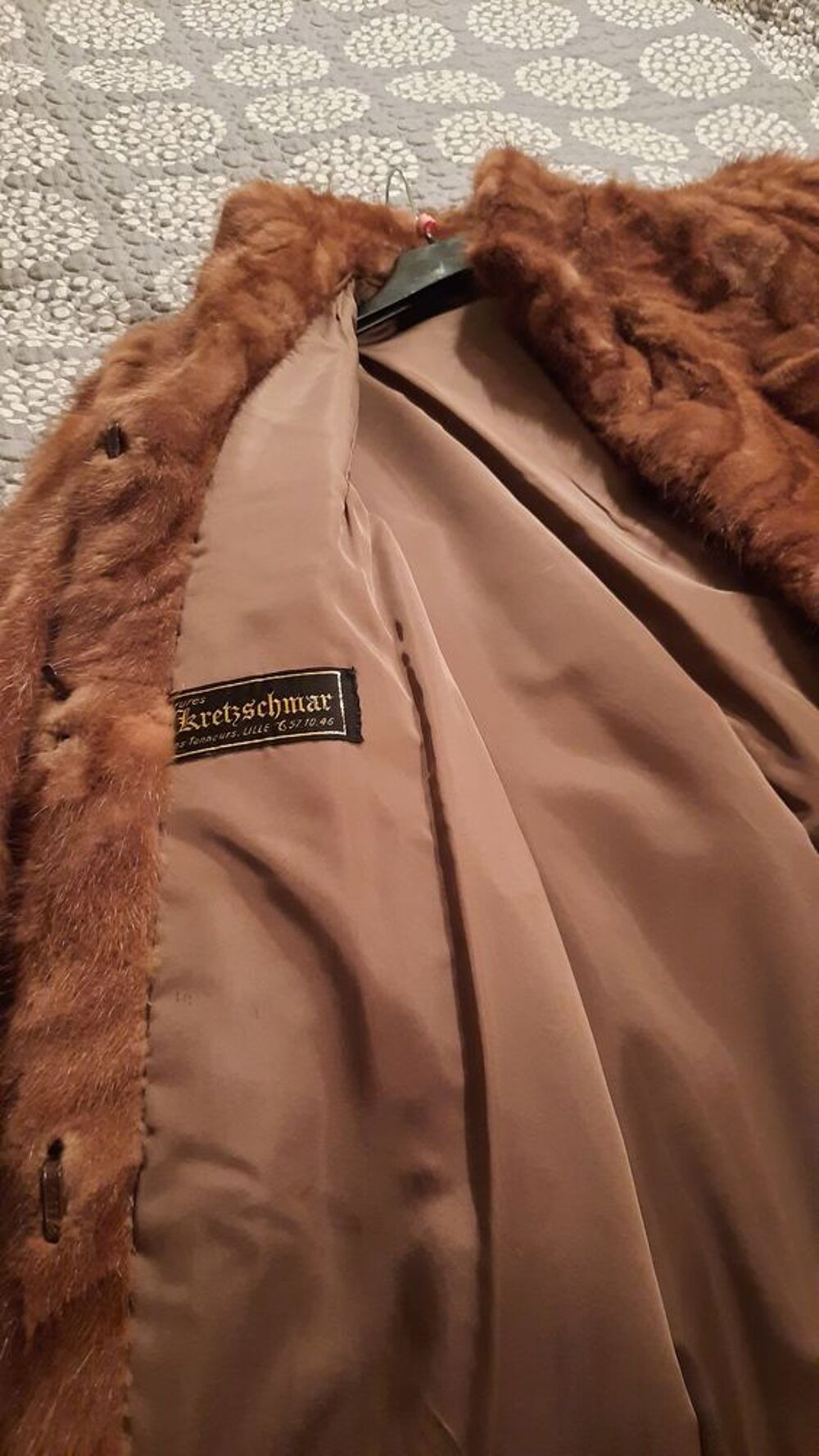 manteau fourrure Vêtements