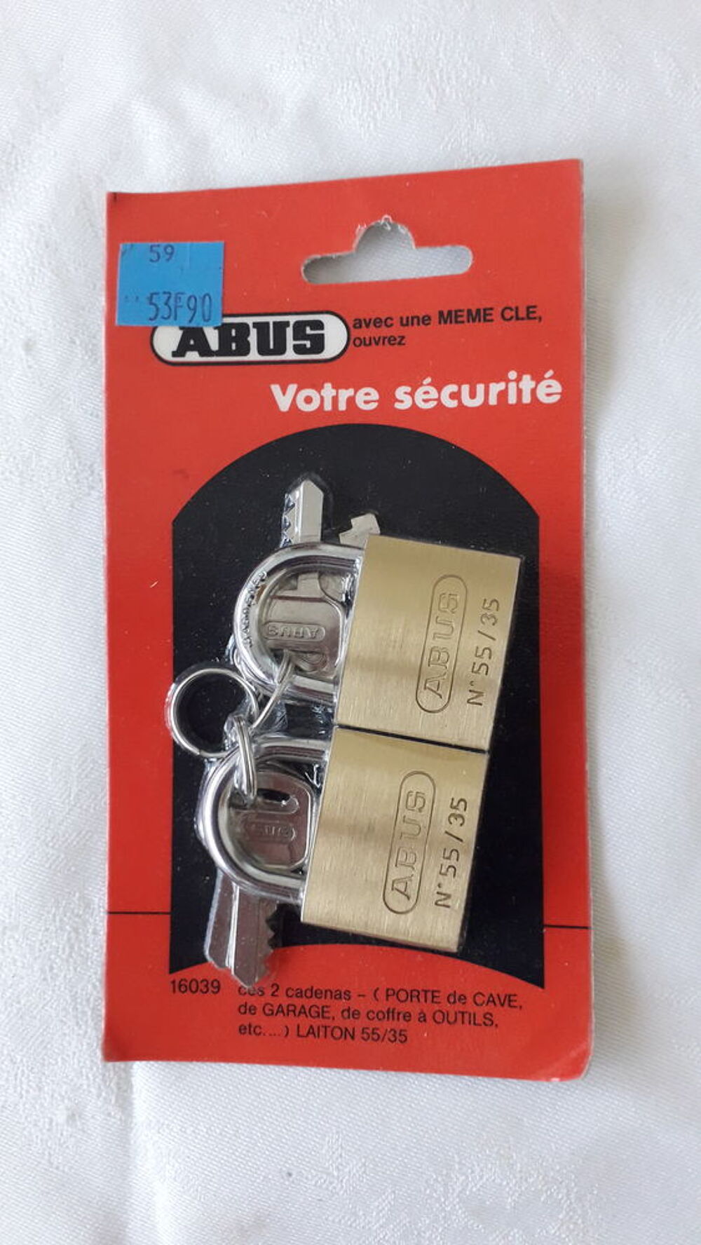 2 Cadenas ABUS n&deg;55/35
Bricolage