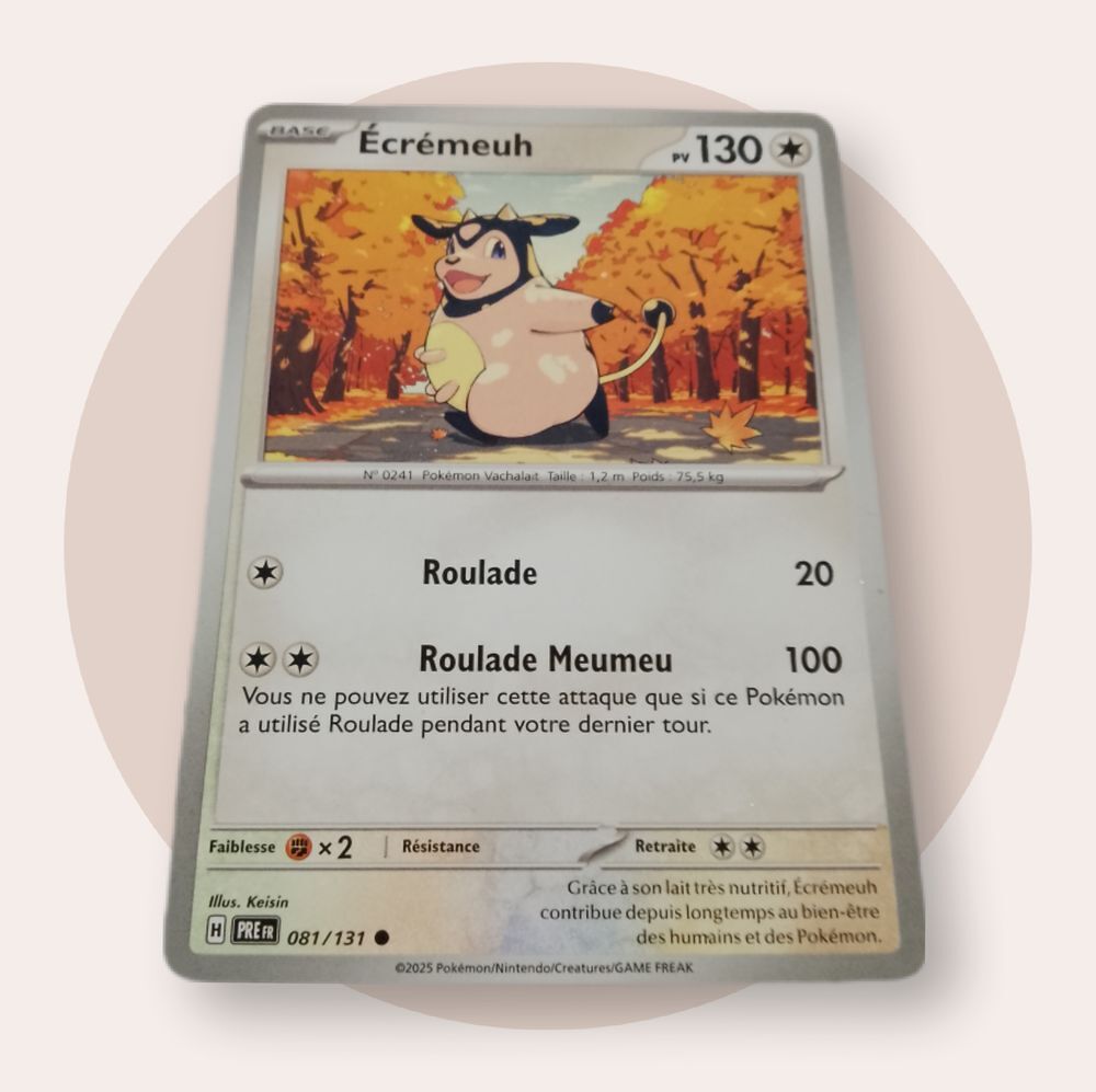Lot de 12 cartes Pok&eacute;mon 2025 voir photos 