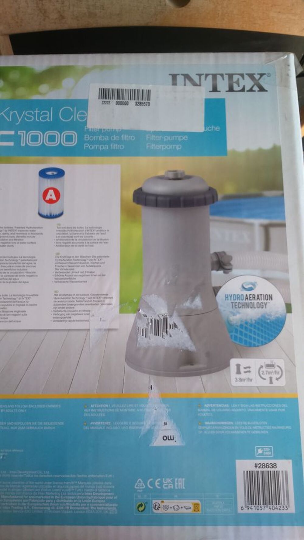 Pompe piscine Intex Jardin