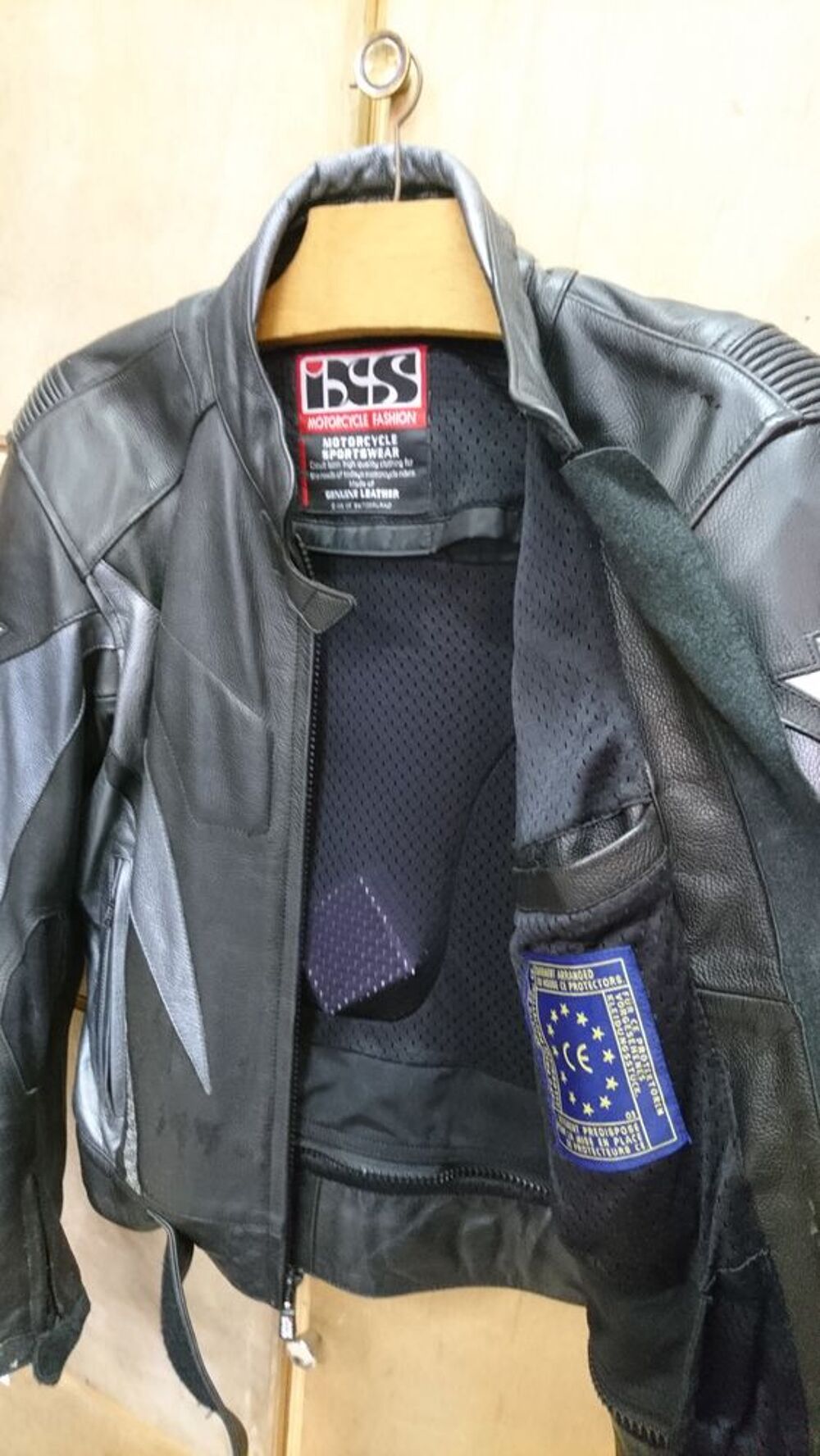 veste cuir moto IXS Vêtements