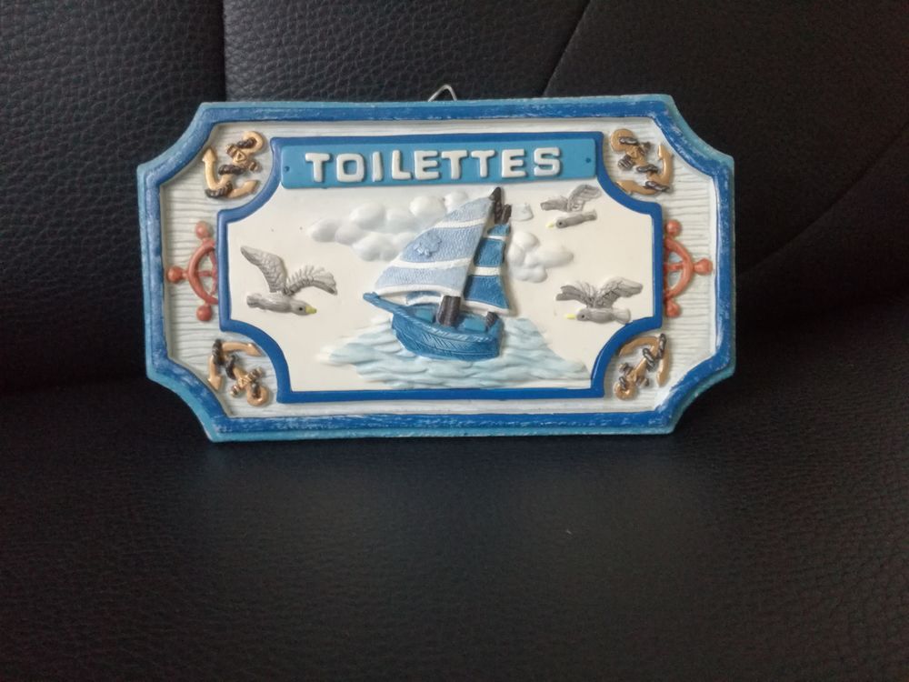 Plaque de porte WC Décoration