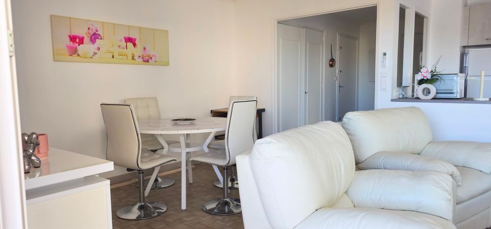   Charmant appartement de 50 m2 idéalement situé, 4 couchages. Provence-Alpes-Côte d'Azur, Le Golfe Juan (06220)