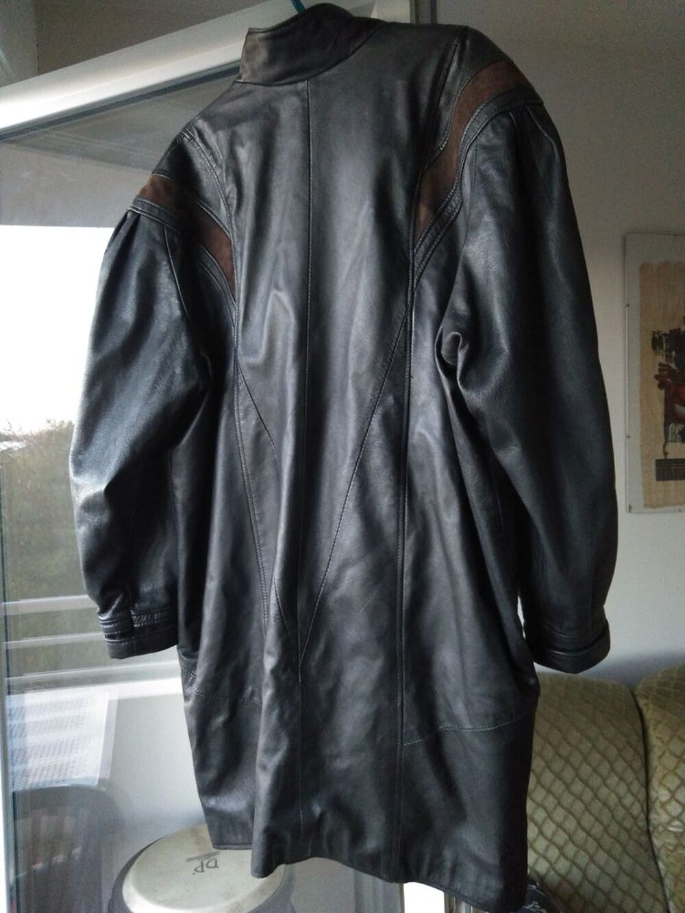 Manteau en cuir Vêtements