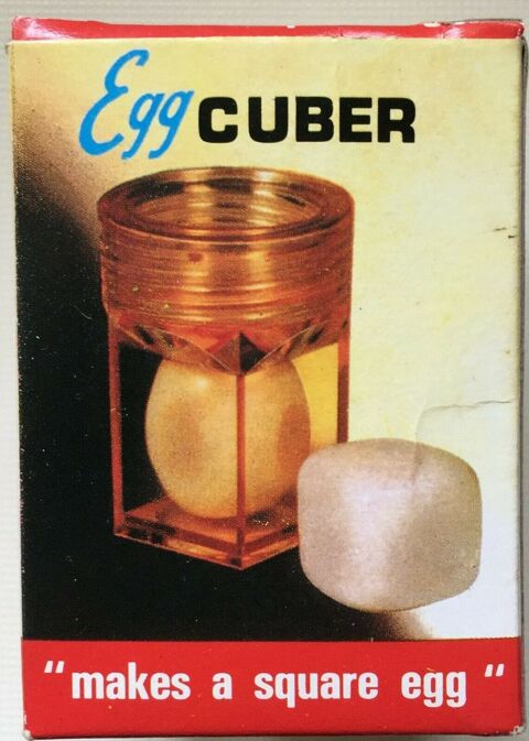 L'OEUF CARRÉ  Egg Cuber  - 9 x 5 cm - NEUF dans boîte 6 Blaye (33)