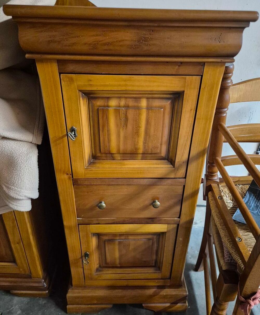 Salle &agrave; manger compl&egrave;te en merisier - Table, meubles et 6 chaises Meubles