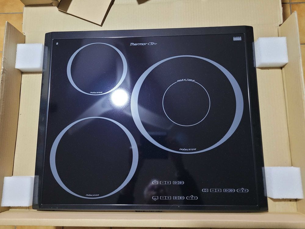 Dessus vitro Induction 3 Feux Thermor 76X4544 Electroménager