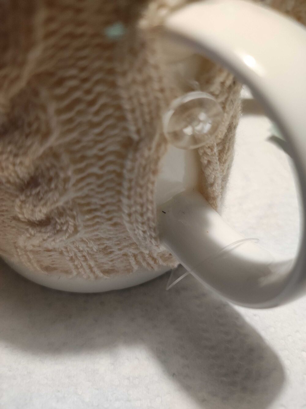 Trois mugs travail artisanal. handcraft Décoration