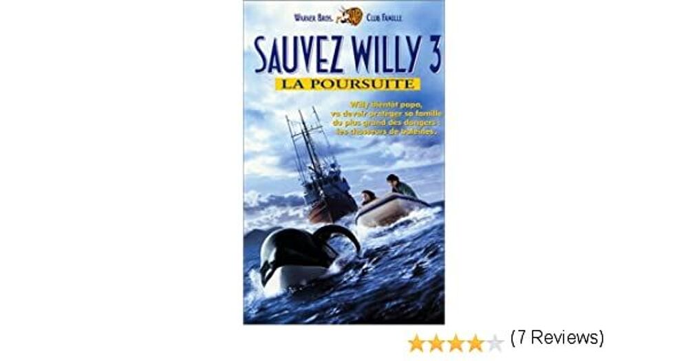 Coffret 2 Vid&eacute;os VHS Sauvez willy 1 &amp; 2 Photos/Video/TV