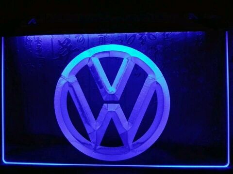 Enseigne lumineuse Volkswagen 40 Nancy (54)