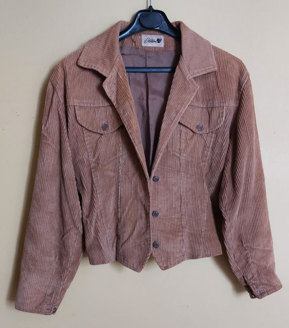 Veste velours ann&eacute;e 80 (Odil&egrave;ne) Vtements