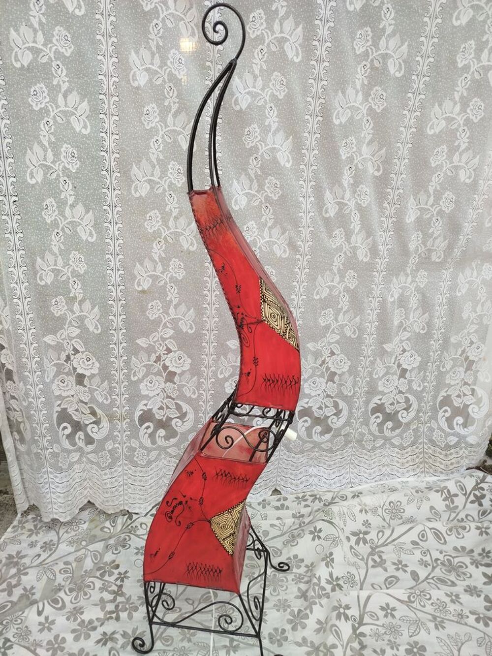Lampe sur Pied Design Multicolore Décoration