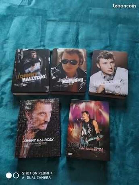 5 coffrets johnny hallyday 25 Auby (59)