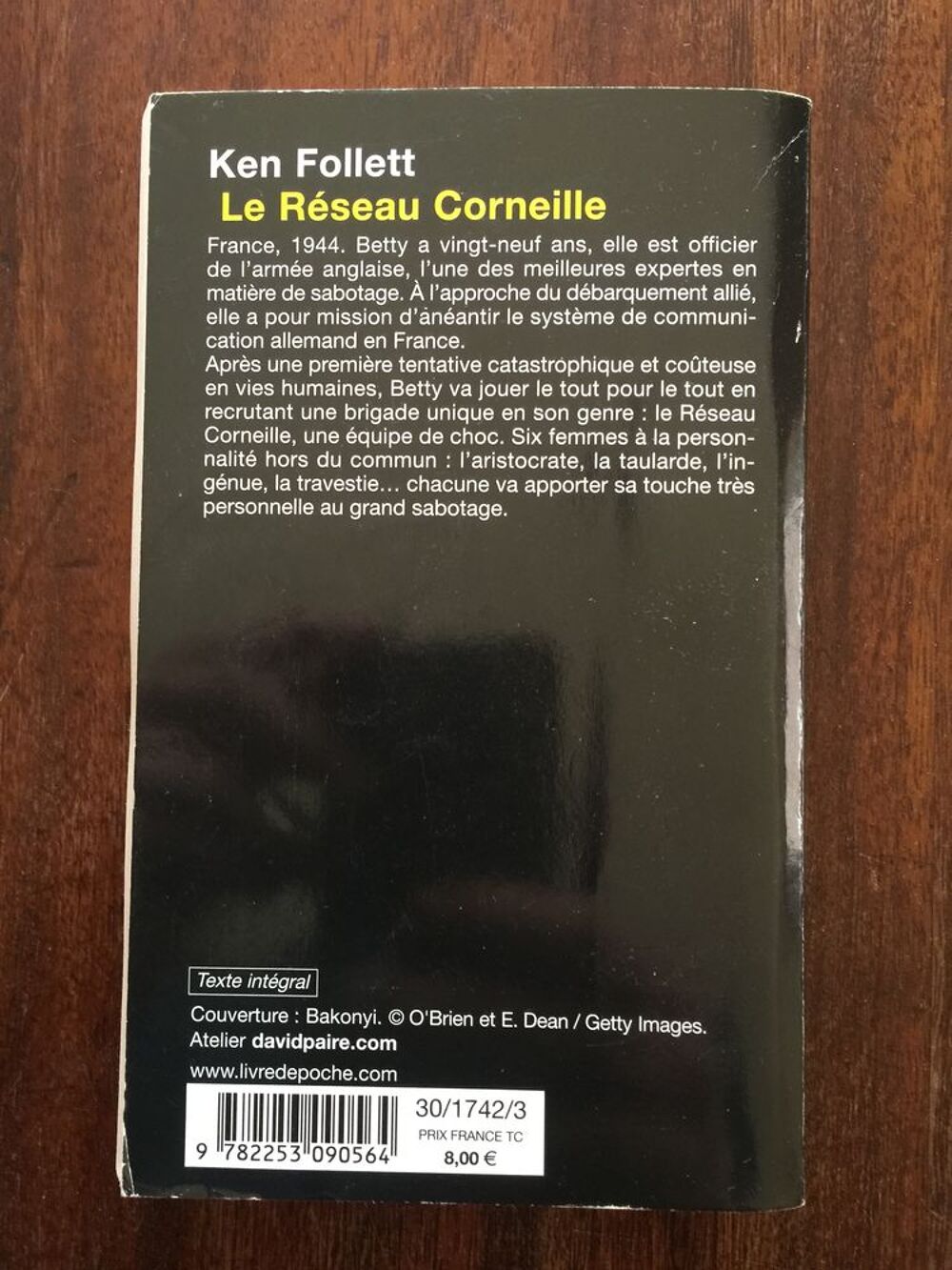 Livre &quot; Le r&eacute;seau Corneille &quot; - Ken Follett Livres et BD