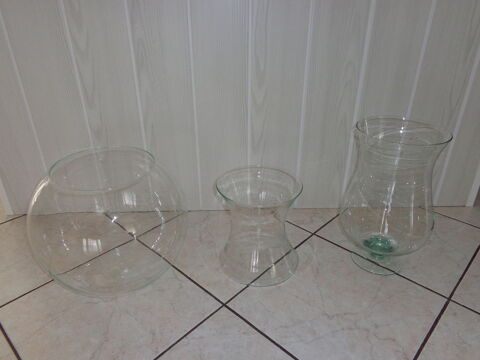 Un lot aquarium + vases en verre 25 Redon (35)
