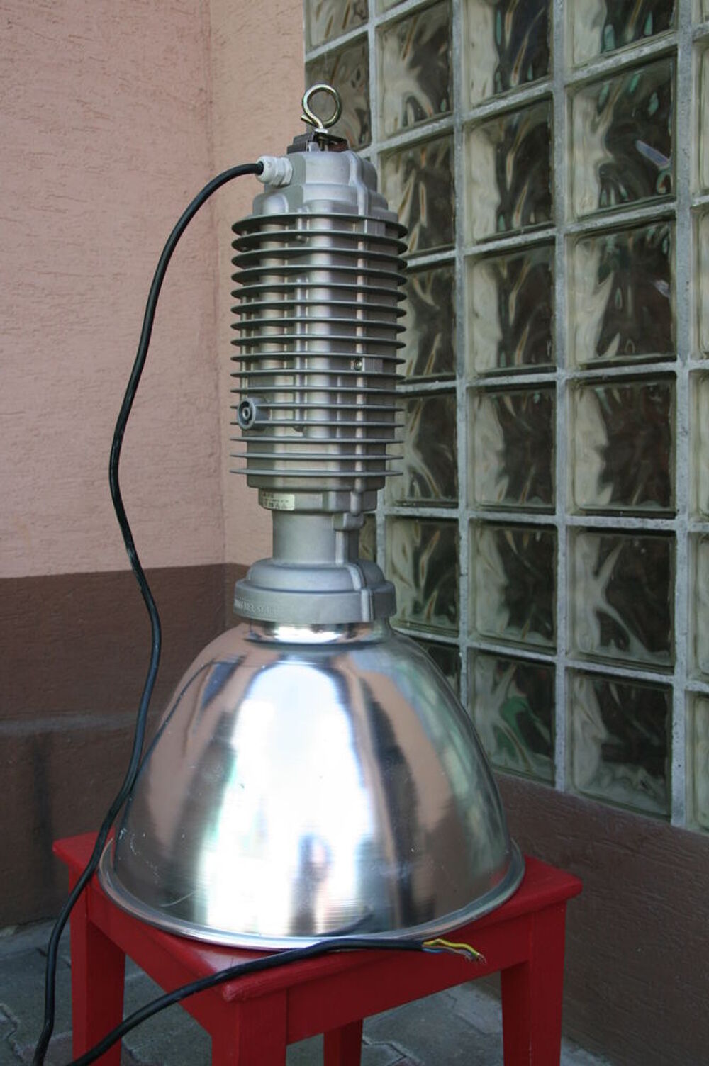 lampes industrielles vintage ann&eacute;e 80 Décoration