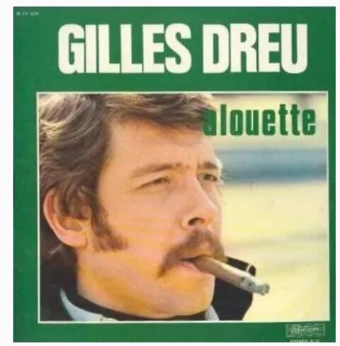 GILLES DREU, vinyle de 1973 7 ragny (95)