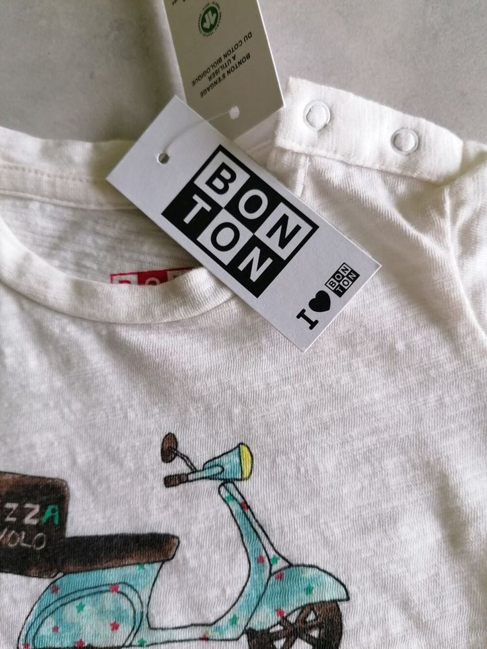 Tee shirt BONTON Puériculture