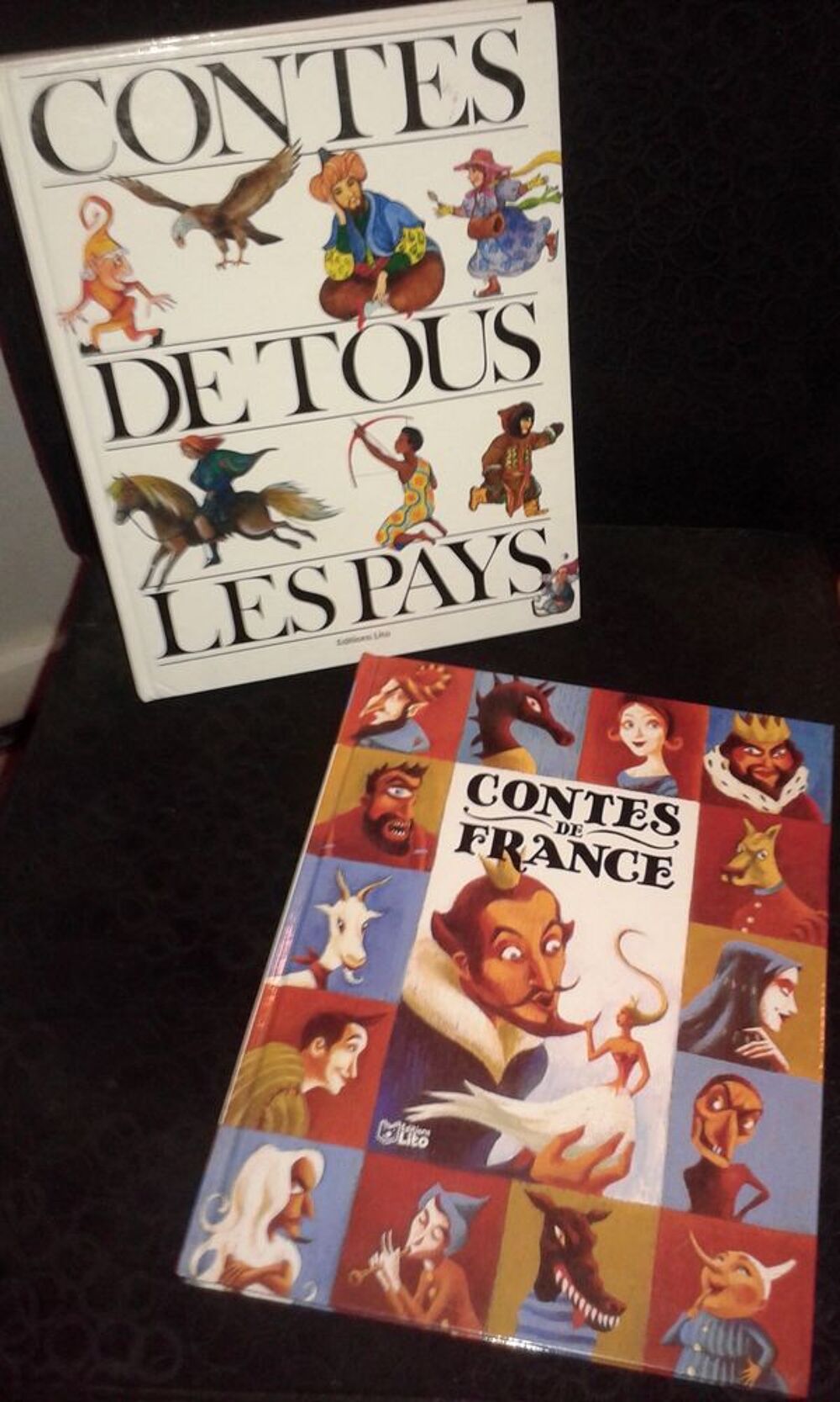 2 Livres Contes de France et Contes de tous les Pays Livres et BD