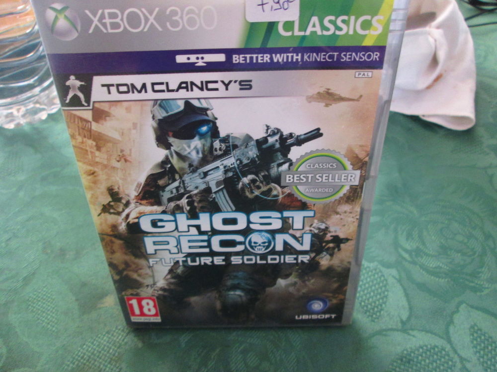 JEU XBOX 360 TOM CLANCY'S GHOST RECON BON ETAT+ LIVRET Consoles et jeux vidéos