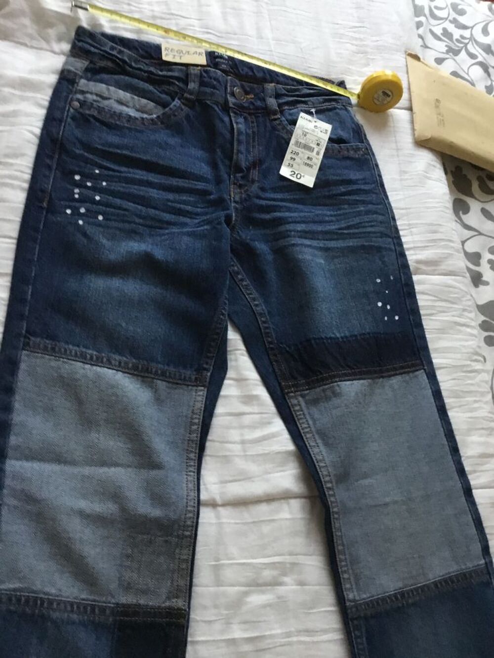 Tout Neuf avec &eacute;tiquette :pantalon jean pour fille de 10Ans Vêtements