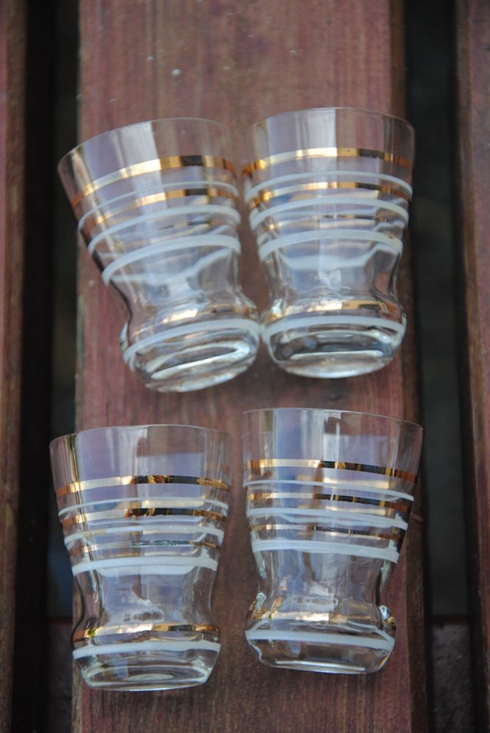 Petits verres &agrave; liqueur Décoration