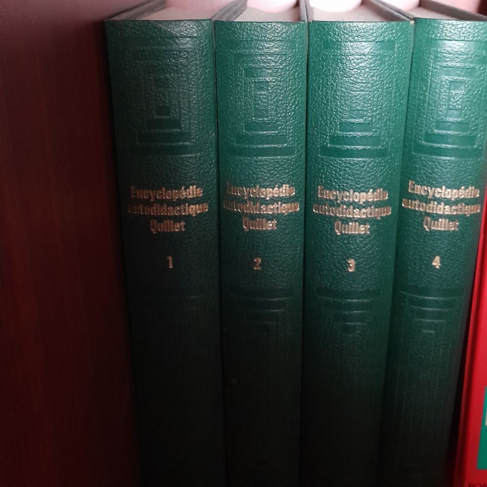 Lot Encyclop&eacute;dies autodidactiques Livres et BD