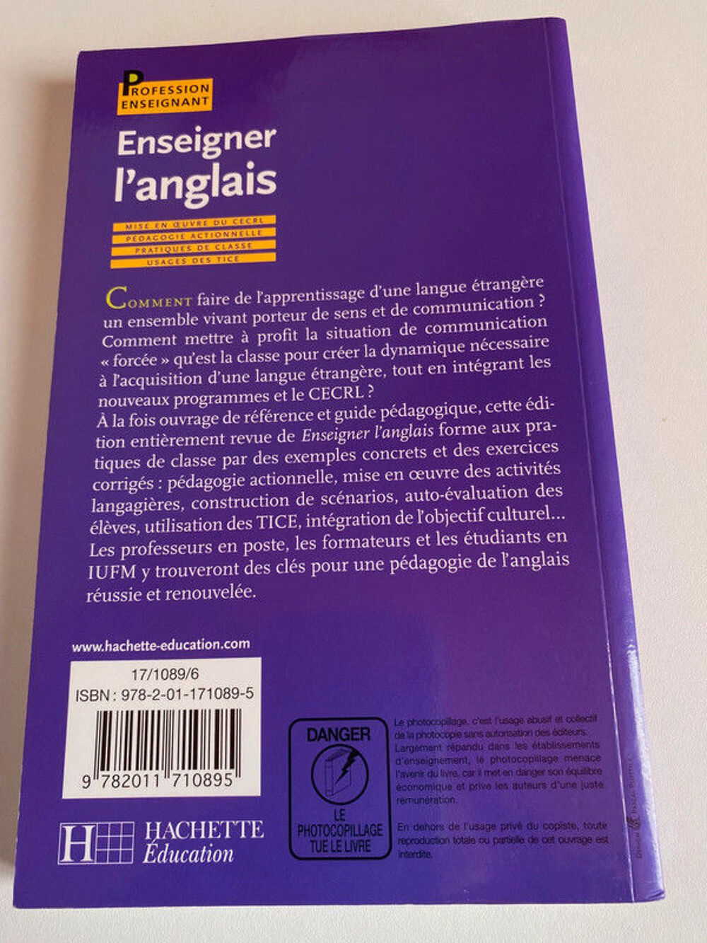 Enseigner L'Anglais Livres et BD
