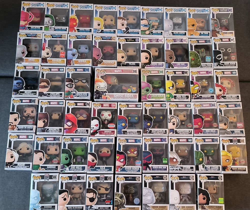 Funko pops Marvel Jeux / jouets