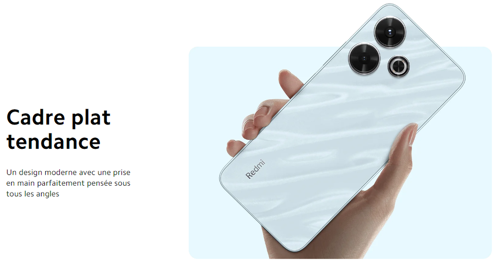 Xiaomi Redmi 13 Midnight Black 8GB RAM 256GB ROM Complet: Ch T�l�phones et tablettes