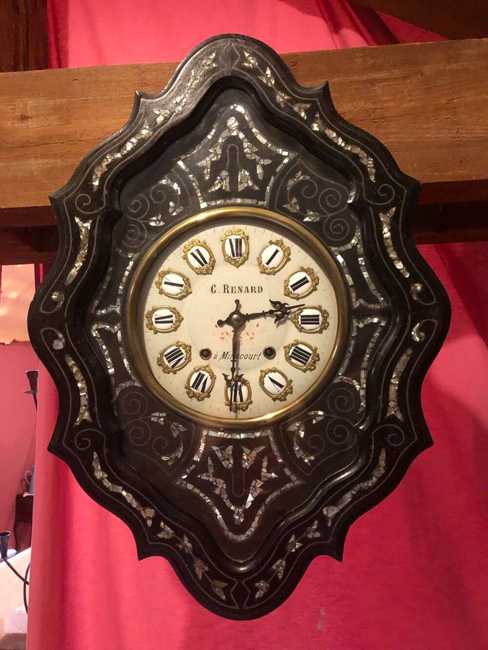 horloge &Aring;"il de b&Aring;"uf Décoration