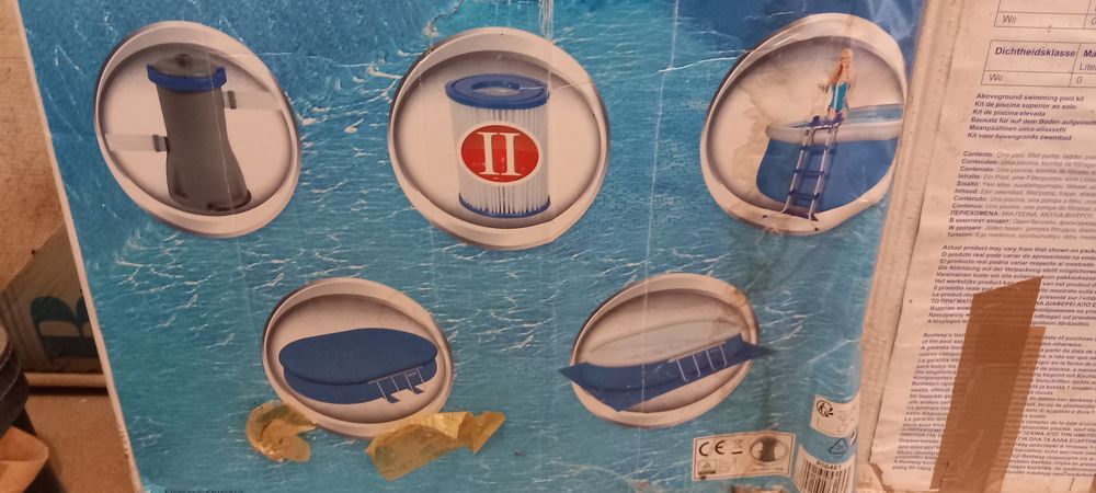 PISCINE AUTOPORTEE BESTWAY OVALE 5.49m x 3.66m x 1.2 Sports