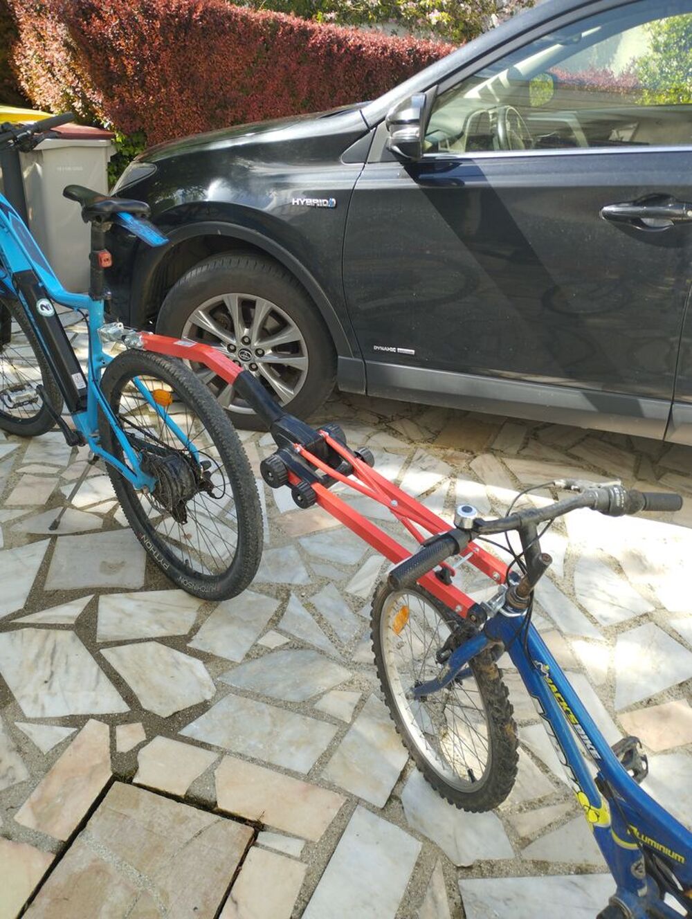 Barre traction pour v&eacute;lo enfant Sports