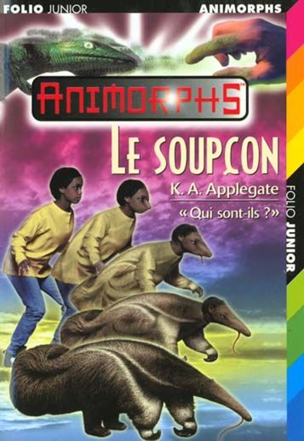 Le soup&ccedil;on K.A. APPLEGATE Livres et BD