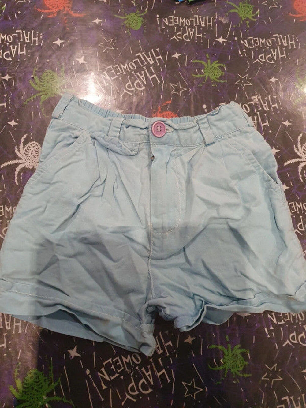 Mini short bleu pale Vêtements enfants