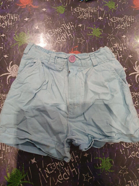 Mini short bleu pale 1 Aubvillers (80)