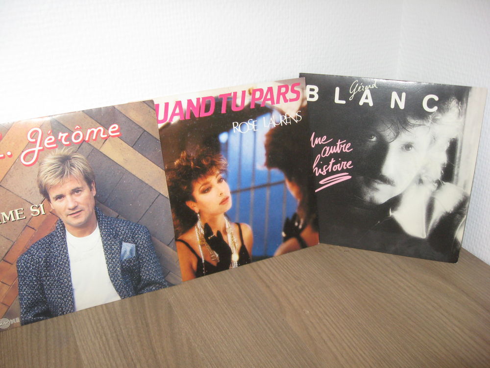 Vinyles 45 tours
Divers CD et vinyles