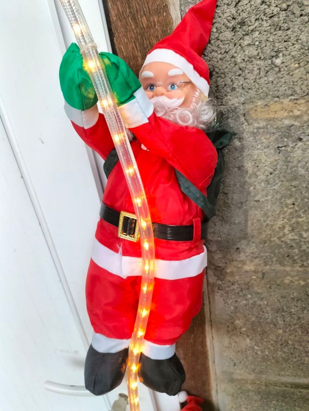 guirlandes p&egrave;re no&euml;l lumineuse Décoration
