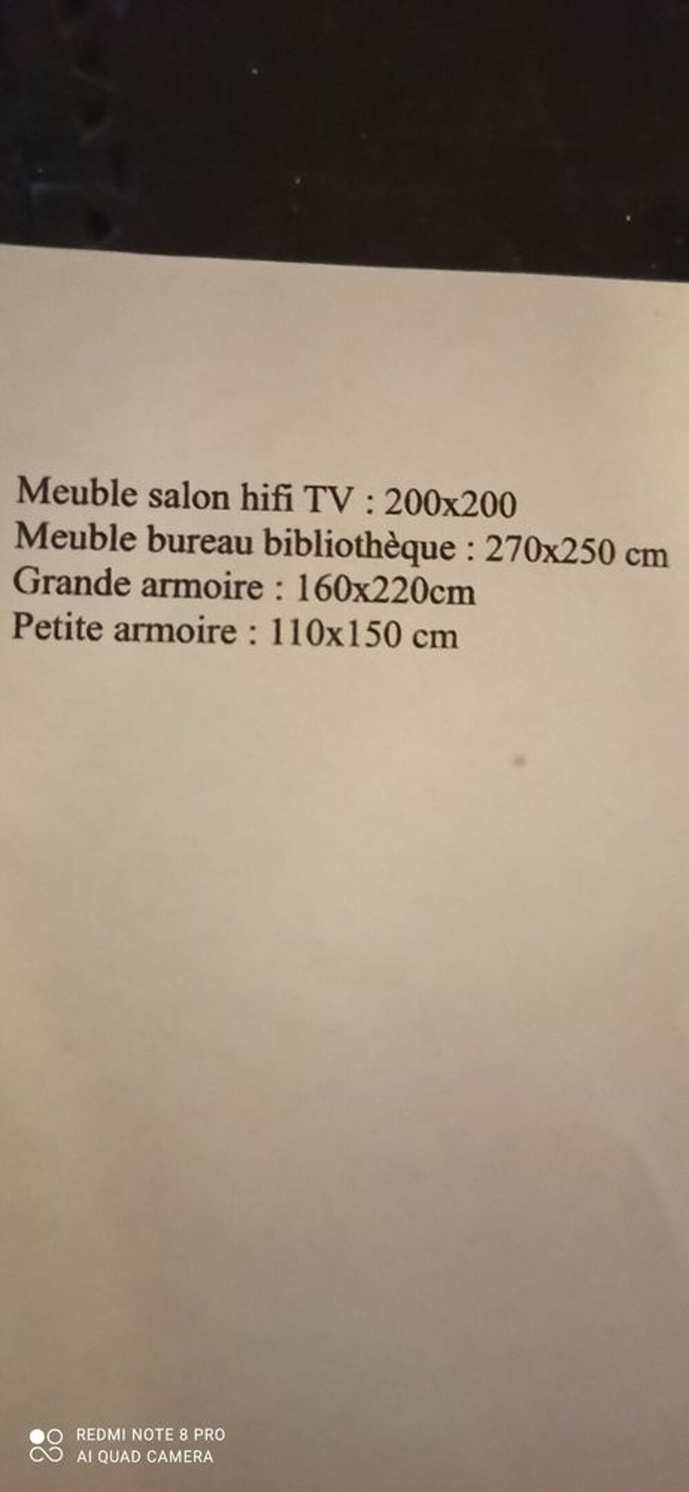 Meubles d'occasion Meubles