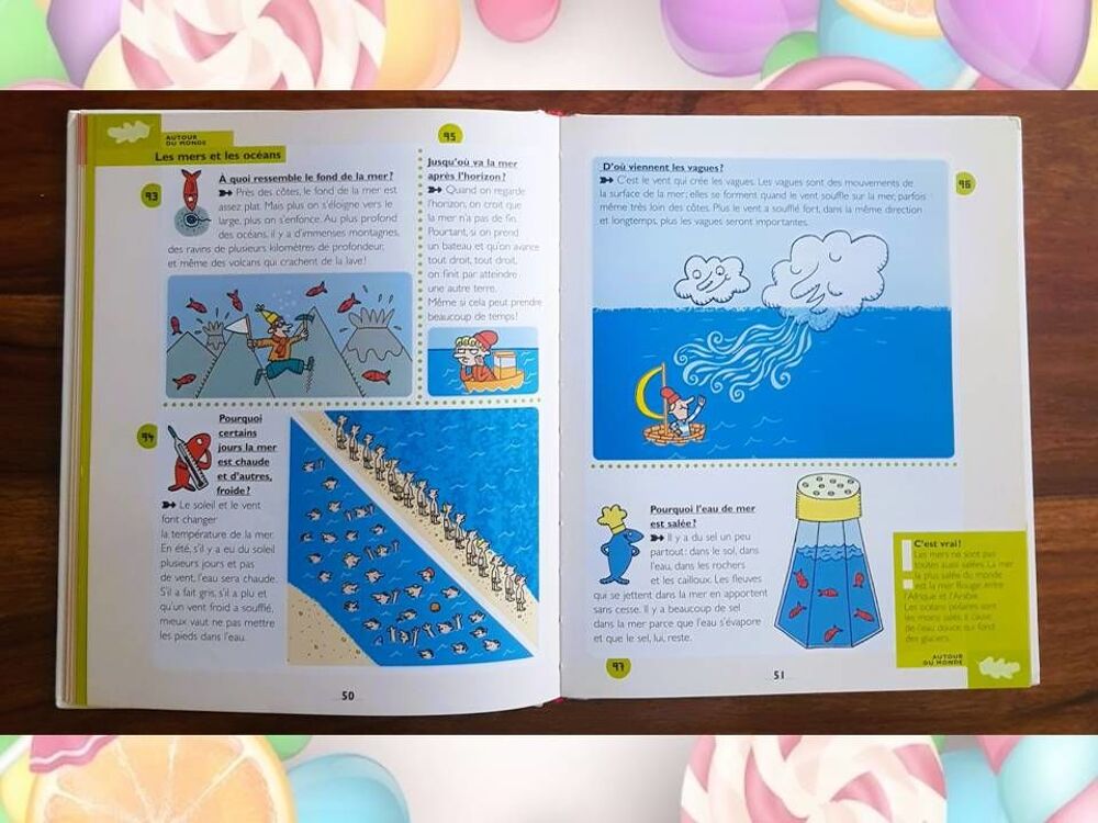 Lot 2 livres Larousse Apprentissage Enfant &agrave; partir de 6 ans Livres et BD