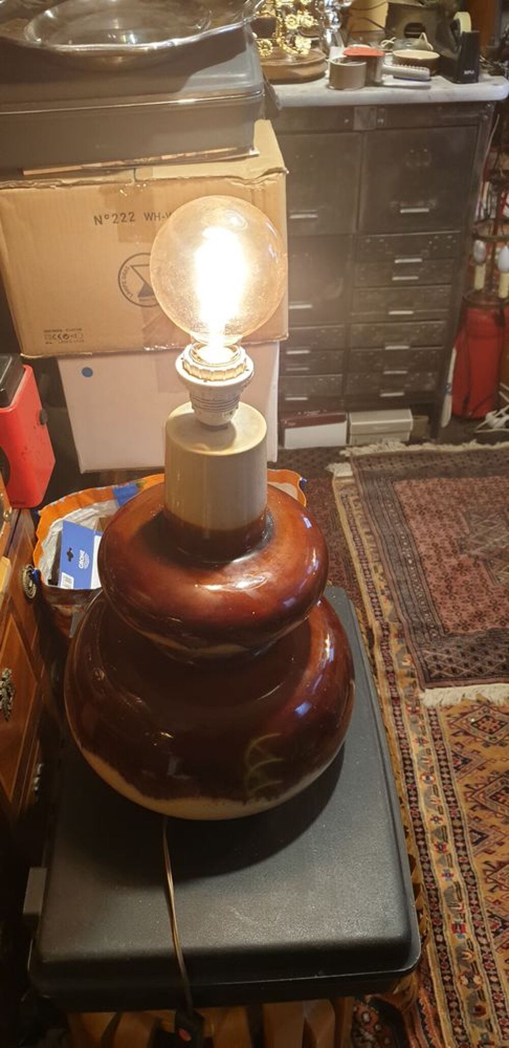 Pied de lampe vintage Décoration